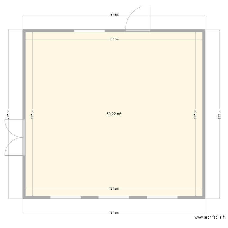 Maison Saint Etienne v1. Plan de 0 pièce et 0 m2
