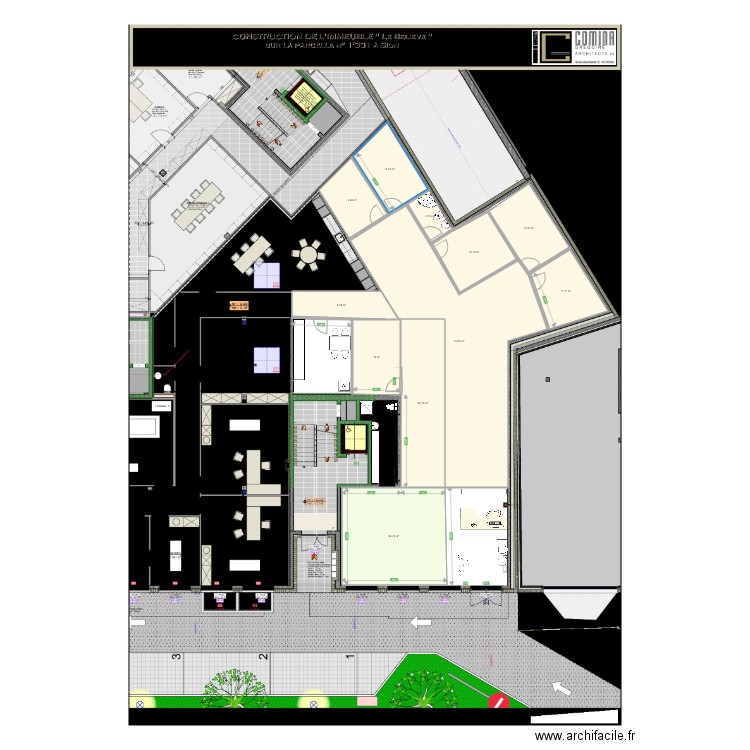 cab sion public dans réduit. Plan de 0 pièce et 0 m2