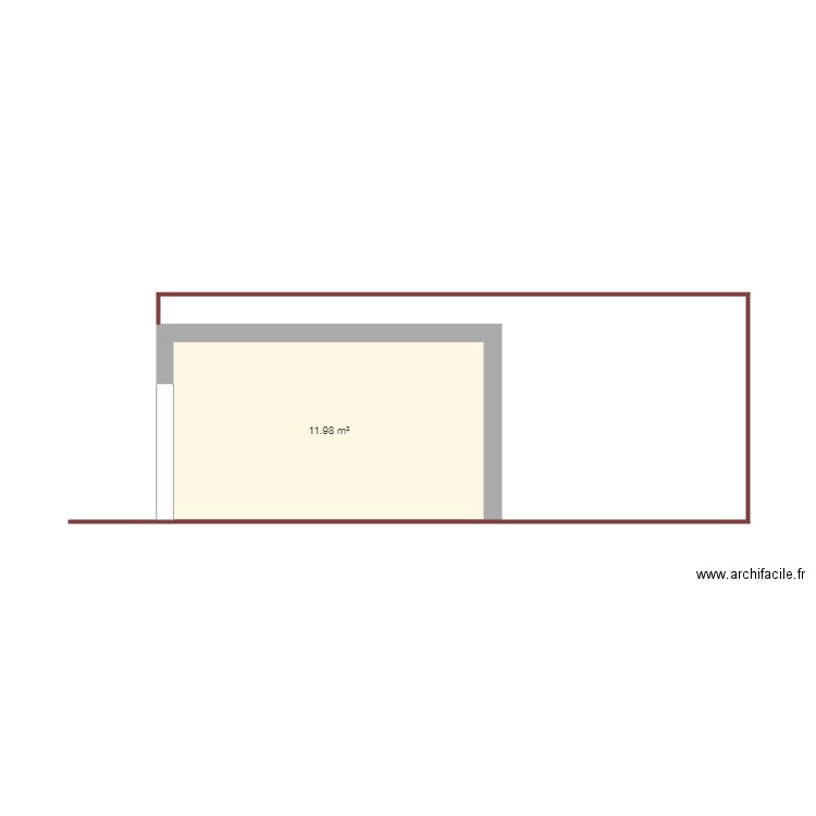 PCMI3 plan en coupe. Plan de 0 pièce et 0 m2