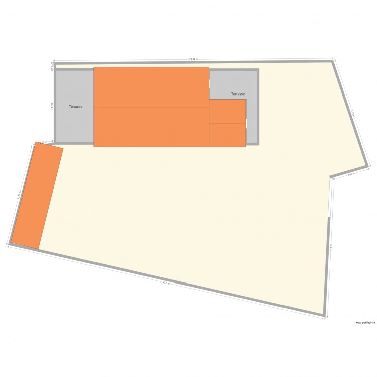 Plan de Masse. Plan de 0 pièce et 0 m2