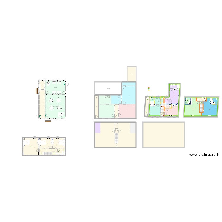 ecole maternelle mercin. Plan de 62 pièces et 756 m2