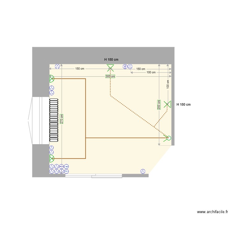 Bureau Sans meubles. Plan de 0 pièce et 0 m2