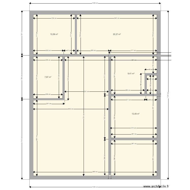 los. Plan de 0 pièce et 0 m2