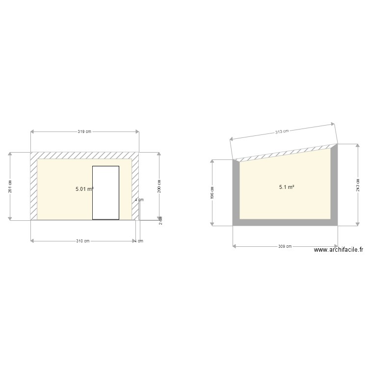 plan piscine face . Plan de 0 pièce et 0 m2