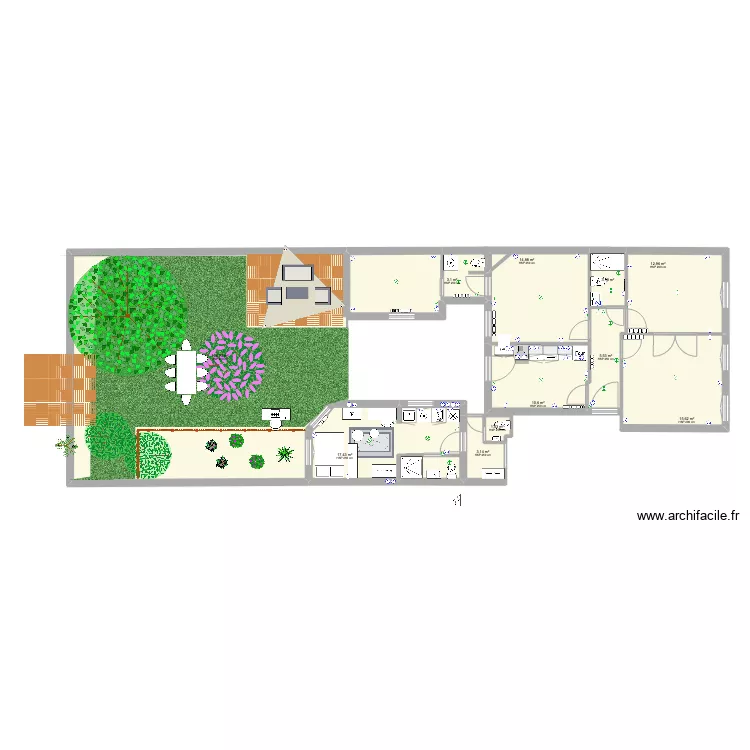 STUDIO MELOU. Plan de 