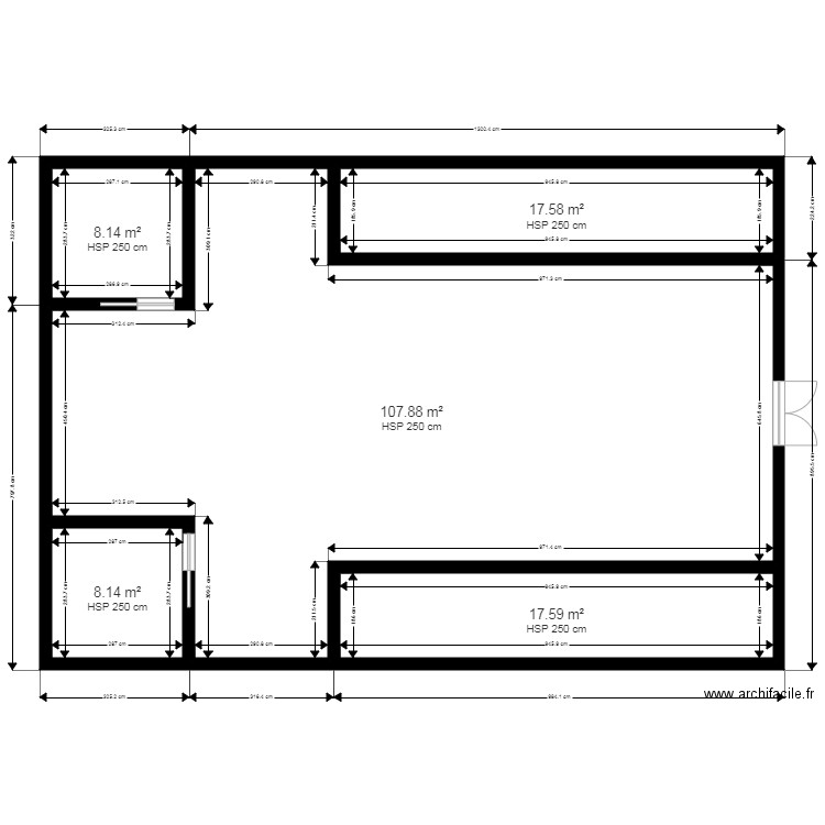 petite chapelle 1. Plan de 0 pièce et 0 m2