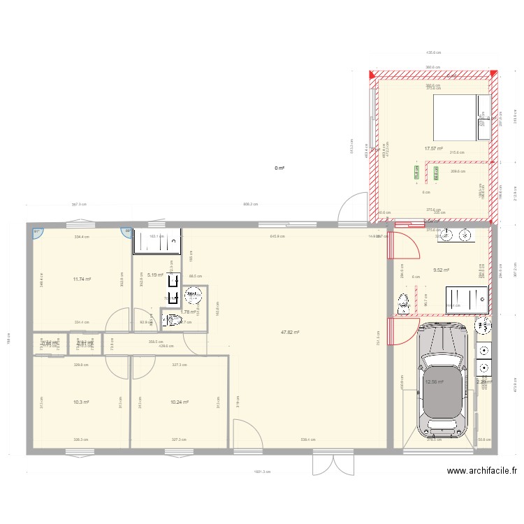 plan. Plan de 0 pièce et 0 m2