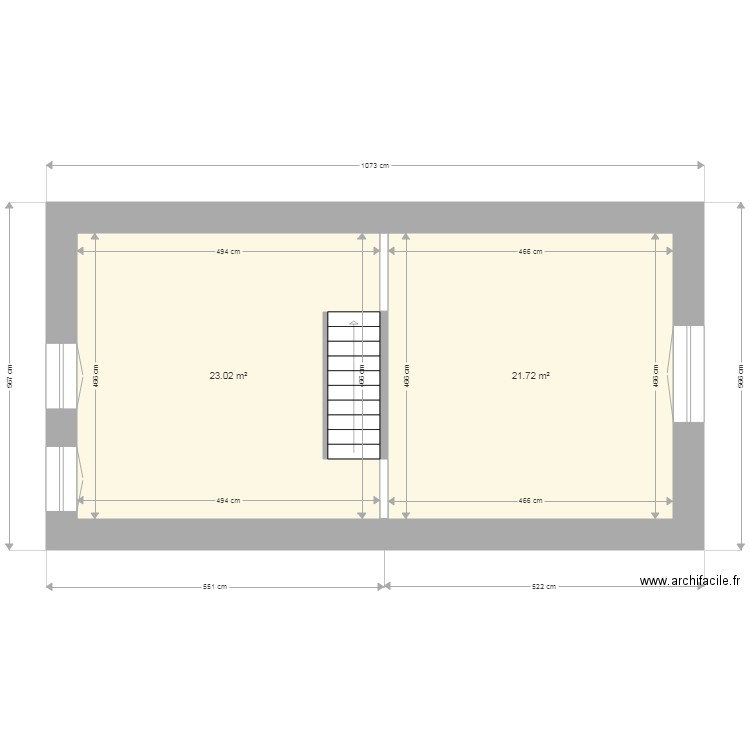 plan moyeuvr 1et. Plan de 0 pièce et 0 m2