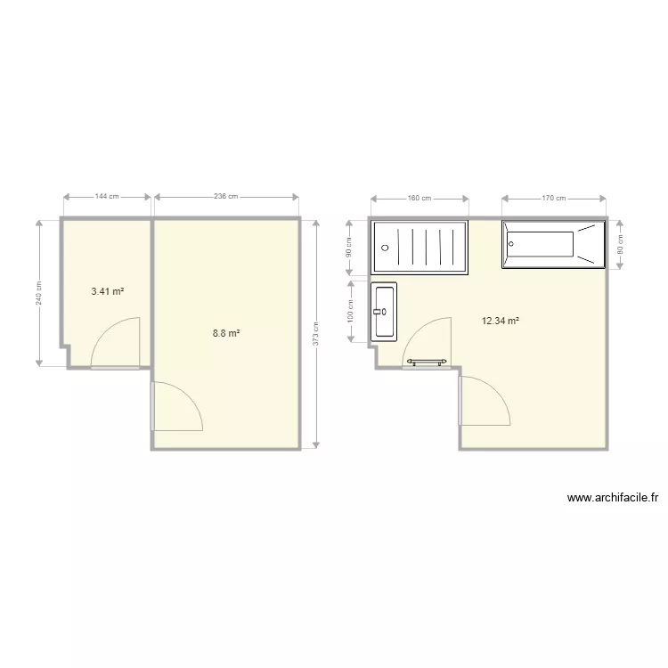 FROGER Julien. Plan de 