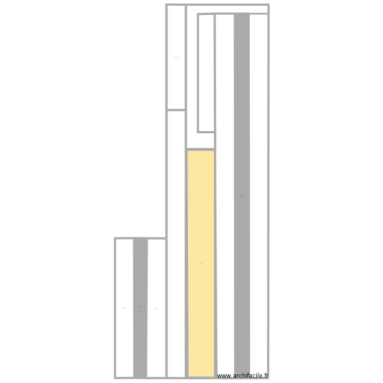 plan de masse ferme. Plan de 0 pièce et 0 m2