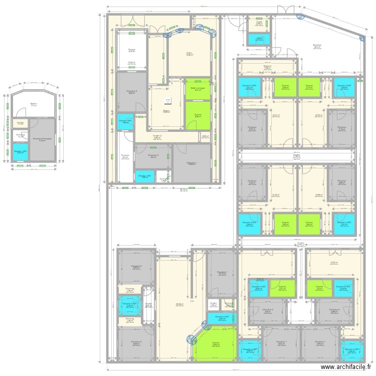 CITE CIDT. Plan de 0 pièce et 0 m2