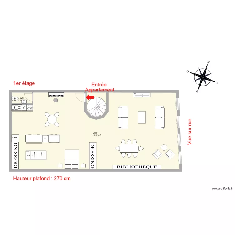 LEDER APPART. Plan de LEDER APPART. Plan de