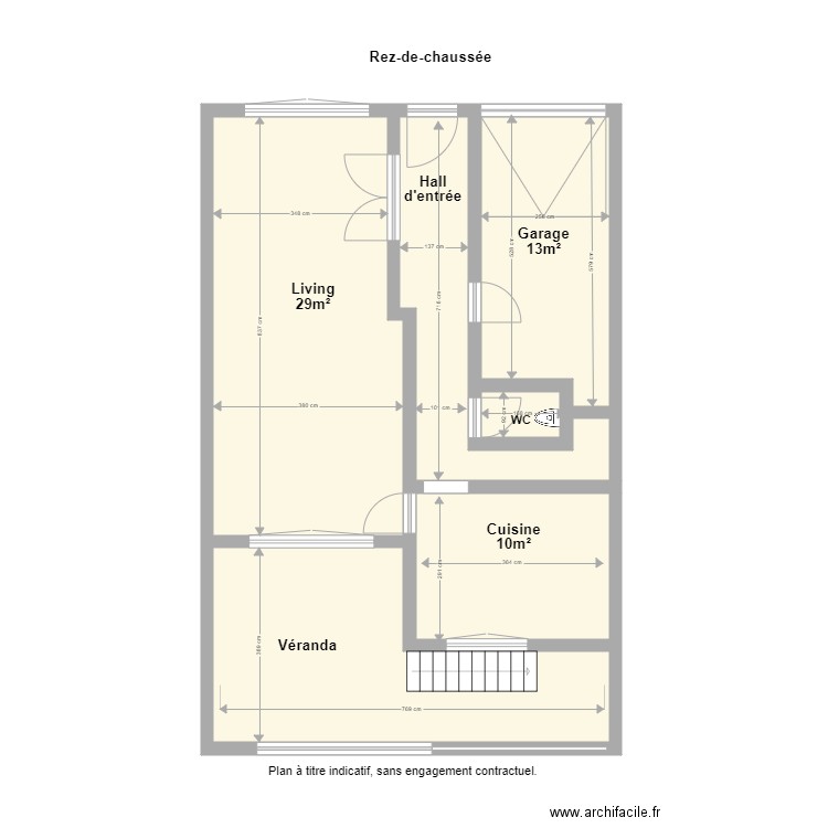 Ecoles 19 rdc. Plan de 0 pièce et 0 m2