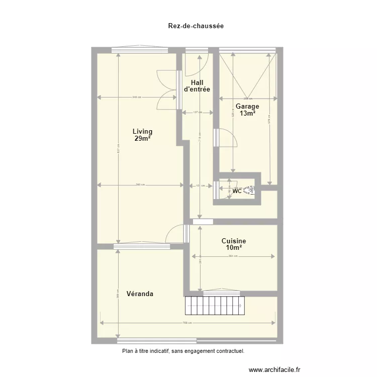 Ecoles 19 rdc. Plan de 