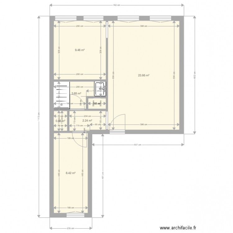 st denis. Plan de 0 pièce et 0 m2