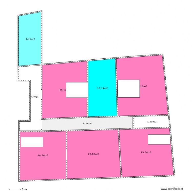 5vau2. Plan de 0 pièce et 0 m2