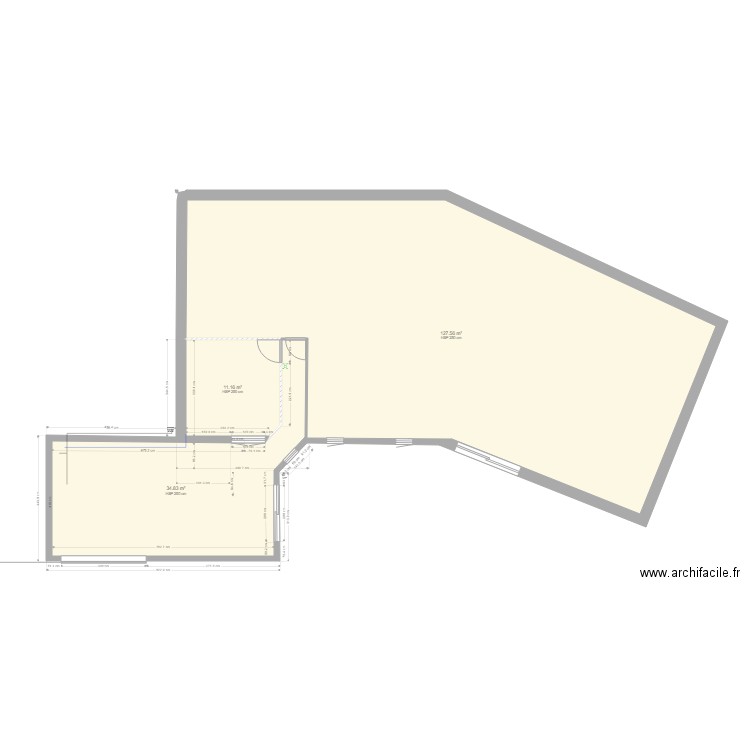 plan maçonnerie finale. Plan de 0 pièce et 0 m2