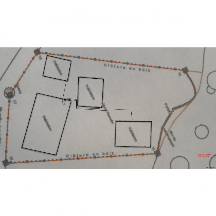 Parcelle electricite. Plan de 0 pièce et 0 m2