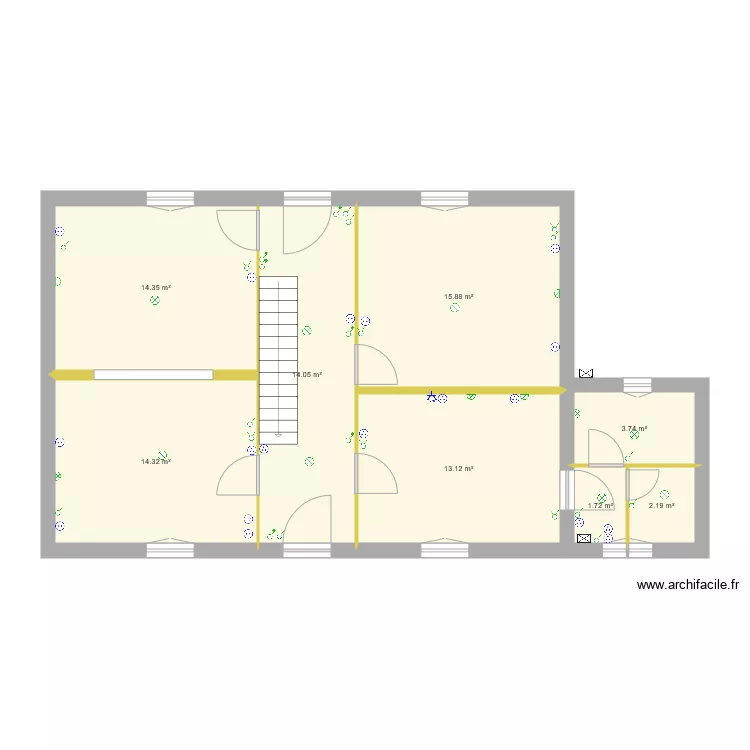 Cameau &eacute;lec. Plan de 
