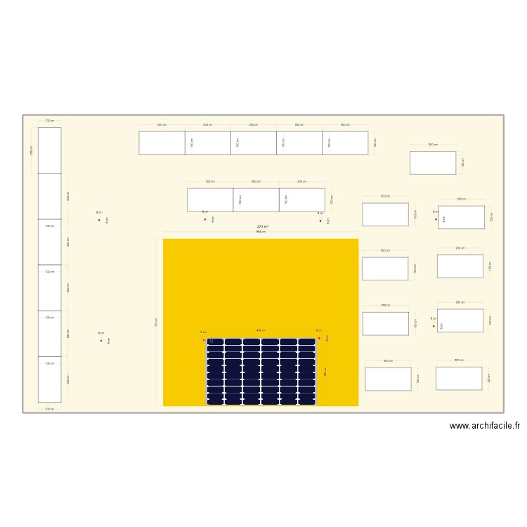 TIMSIT - Corse plan B. Plan de 1 pièce et 273 m2