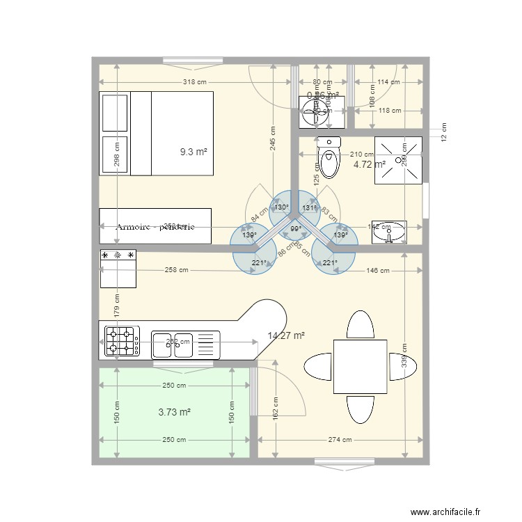 cottage. Plan de 0 pièce et 0 m2