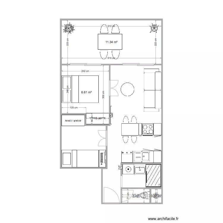 Flo Cannes 4. Plan de 