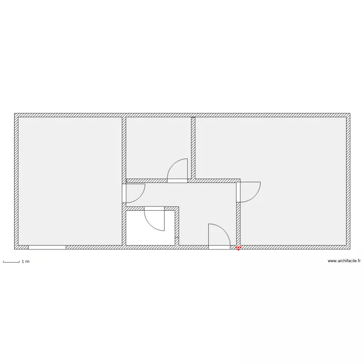 Habitation Beno&icirc;t. Plan de 