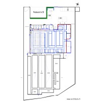 Zilo avec projet désenfumage Zone 1 Pannes Bois