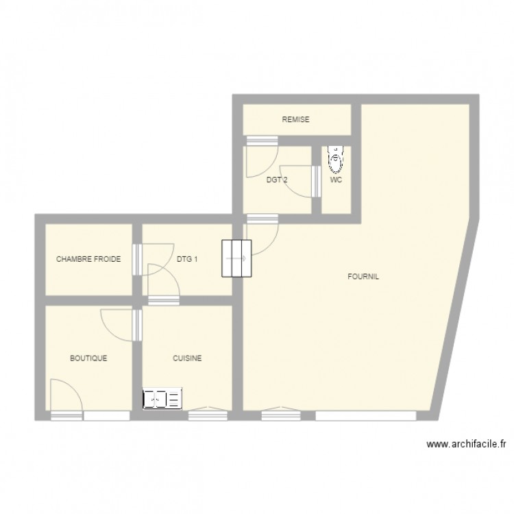 ST AMANT BOULANGERIE. Plan de 0 pièce et 0 m2