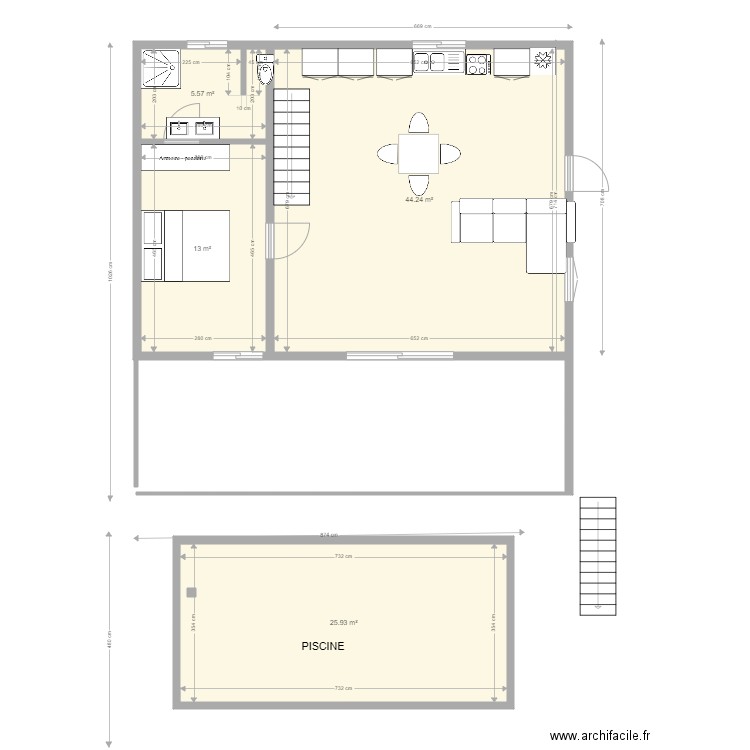 MaisonEnriqueRDC. Plan de 0 pièce et 0 m2