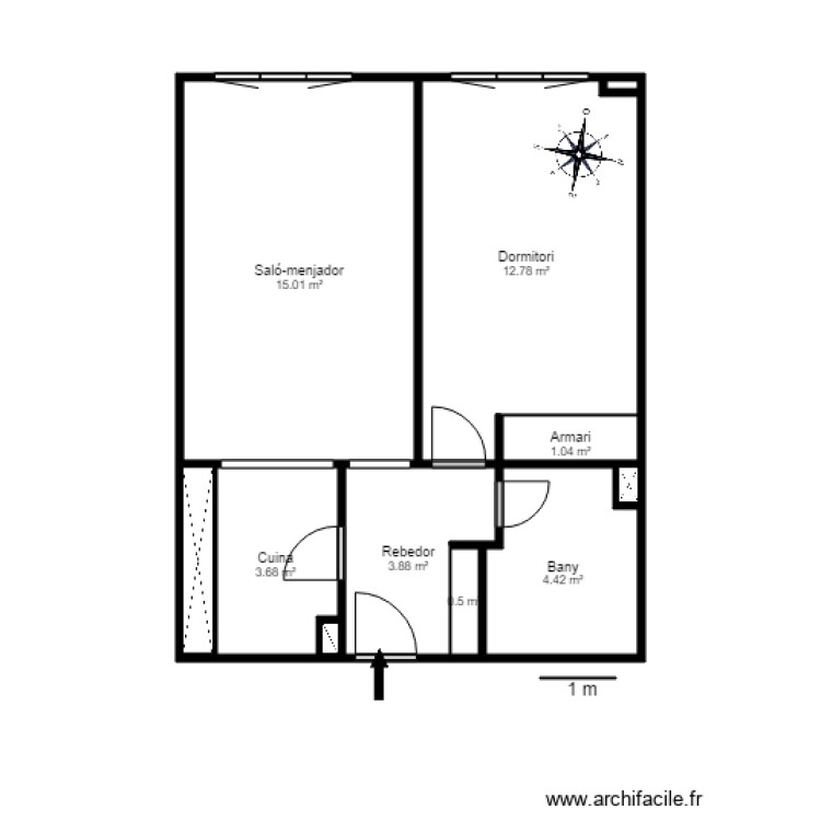 ed lux soterrani 2 porta 1 encamp. Plan de 0 pièce et 0 m2