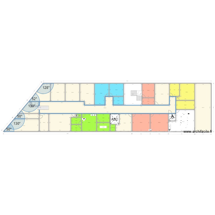 plan 1 étage. Plan de 0 pièce et 0 m2