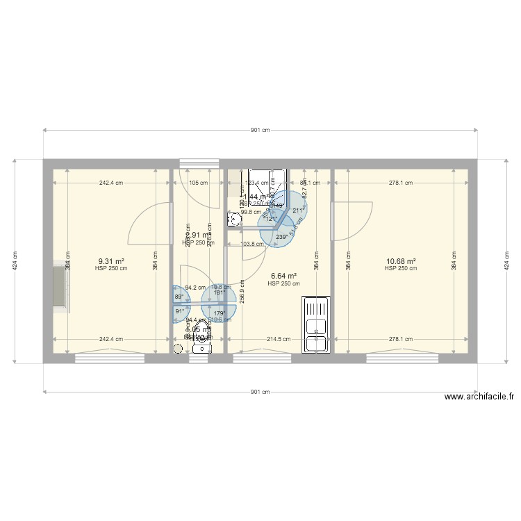 7 ehrnes roche. Plan de 0 pièce et 0 m2