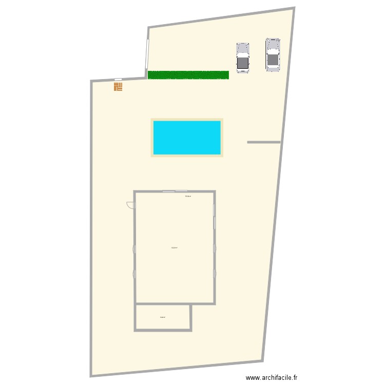 lecci o. Plan de 0 pièce et 0 m2