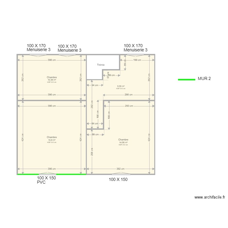 Poulain. Plan de 0 pièce et 0 m2