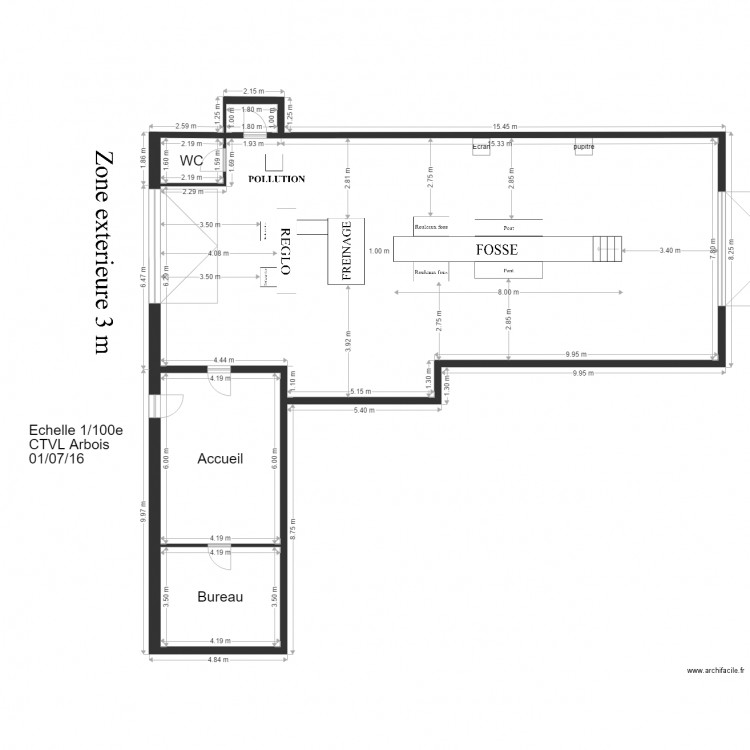 Arbois . Plan de 0 pièce et 0 m2