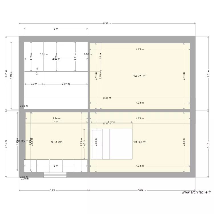 STUDIO 2. Plan de 