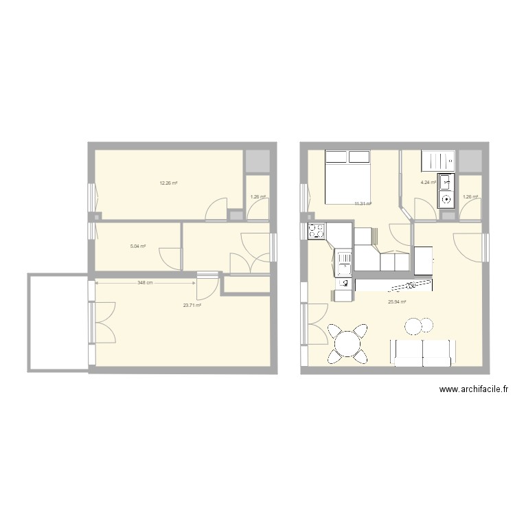 Foncia. Plan de 0 pièce et 0 m2