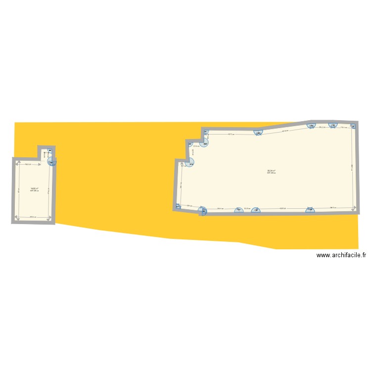 plan cadastral saverdun. Plan de 0 pièce et 0 m2