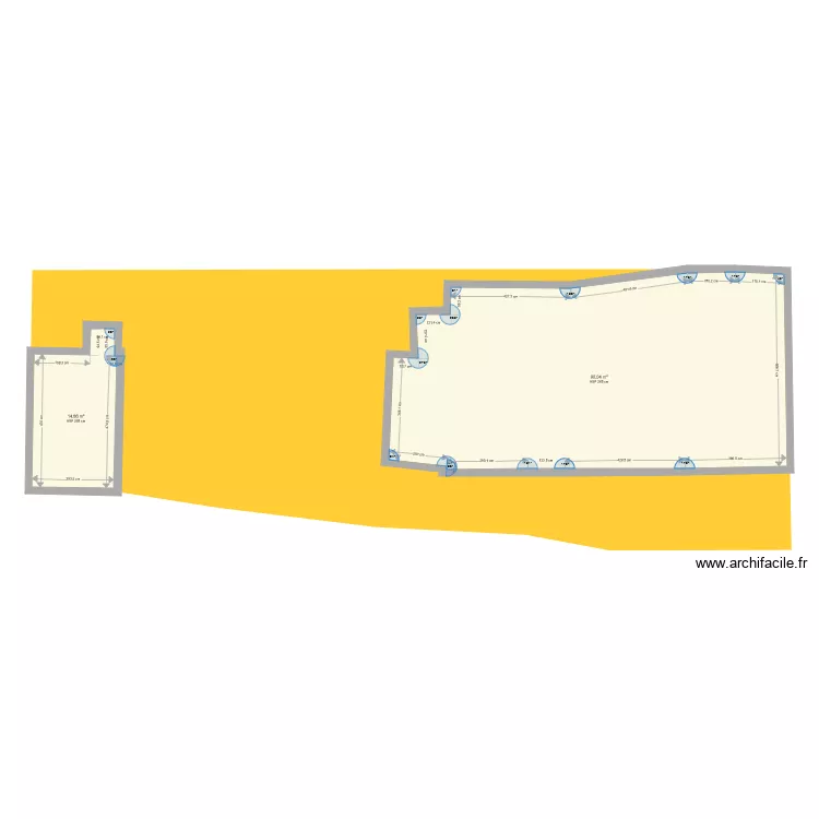 plan cadastral saverdun. Plan de 