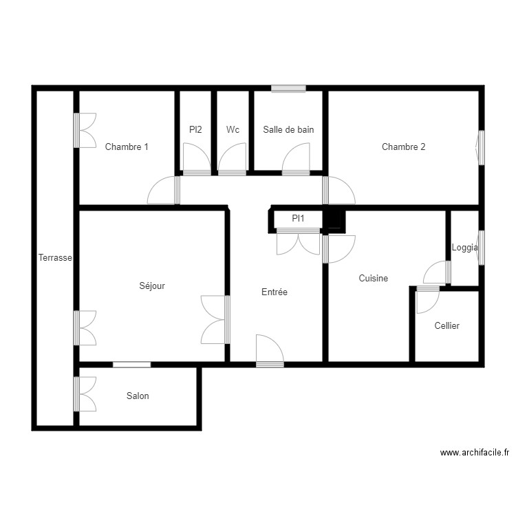0117K206LG148. Plan de 0 pièce et 0 m2