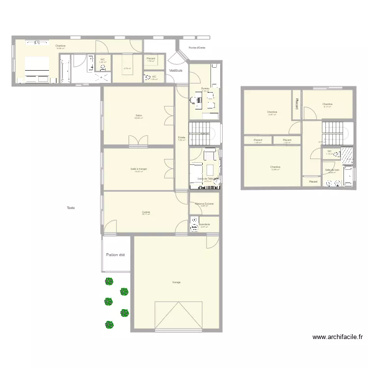 SAINT EVARZEC R11. Plan de 