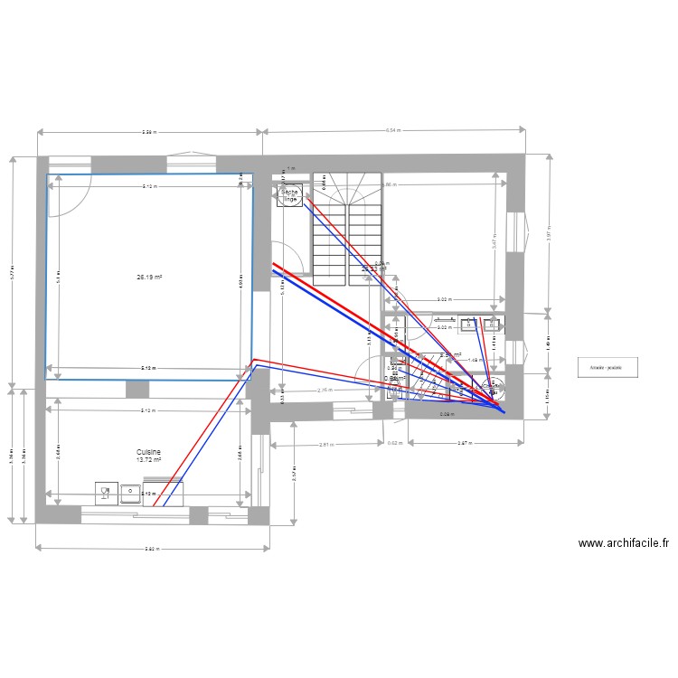 maison reseaux. Plan de 0 pièce et 0 m2