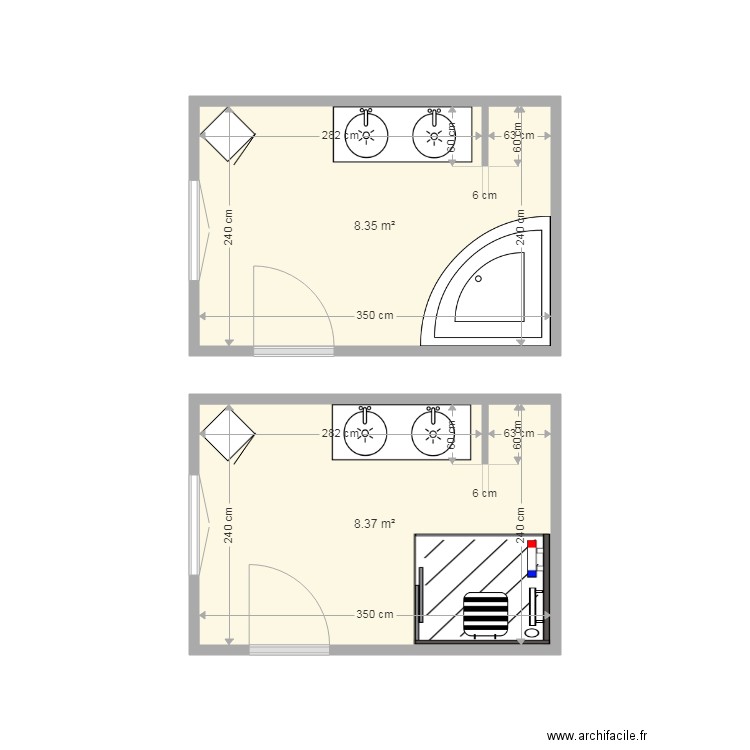 ZIADI BAYA SDB. Plan de 0 pièce et 0 m2