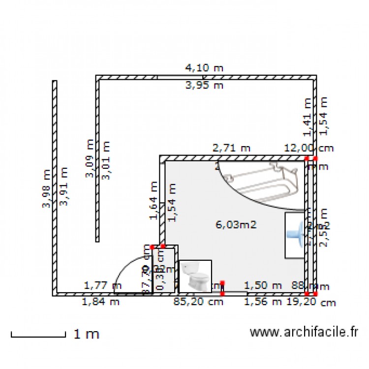 sdb 7. Plan de 0 pièce et 0 m2