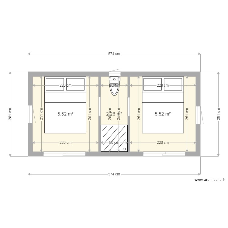 CASIEZ 2. Plan de 0 pièce et 0 m2