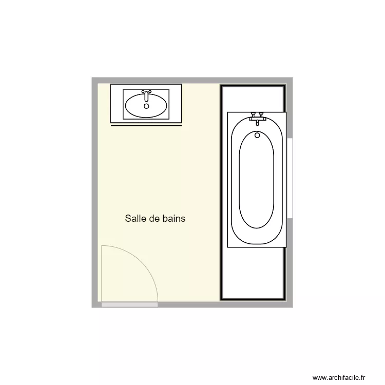 plan avant travaux gadhi. Plan de 