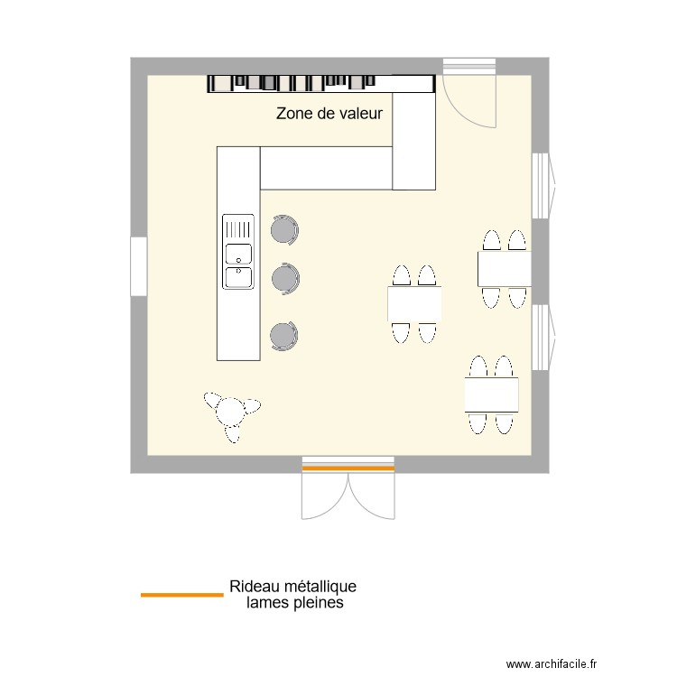 tabac saint cyr. Plan de 0 pièce et 0 m2