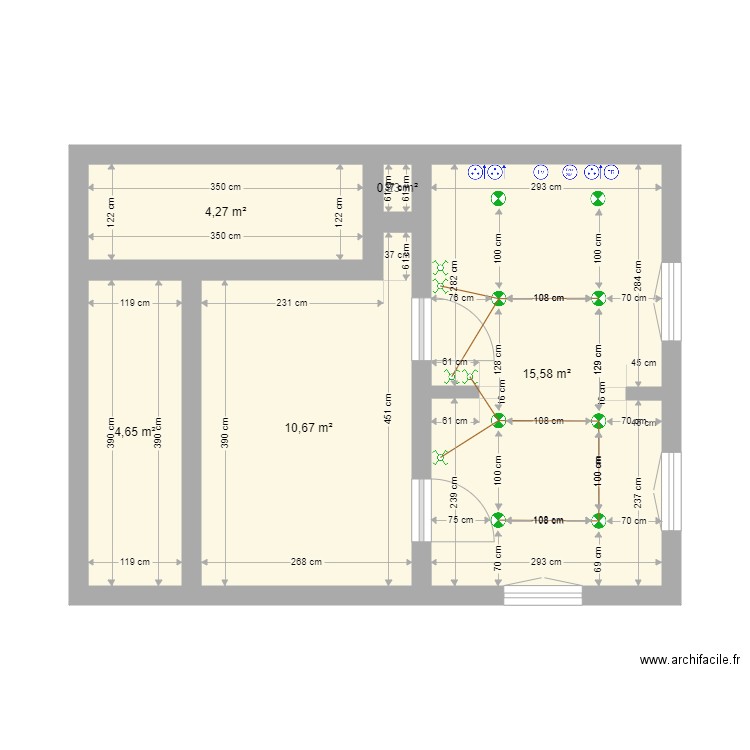 RDC MOT1b. Plan de 0 pièce et 0 m2