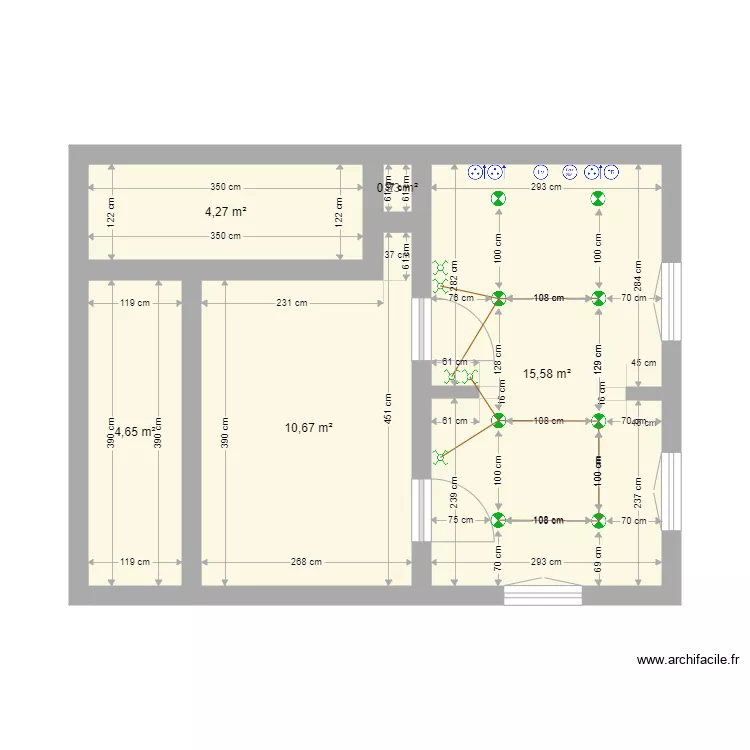 RDC MOT1b. Plan de RDC MOT1b. Plan de